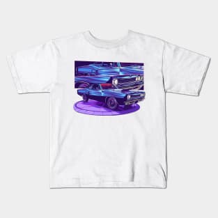 Dodge Charger 2 Frame Kids T-Shirt